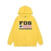 Clothing The Korean Fashion | Fos Print Hooded Sweatshirt