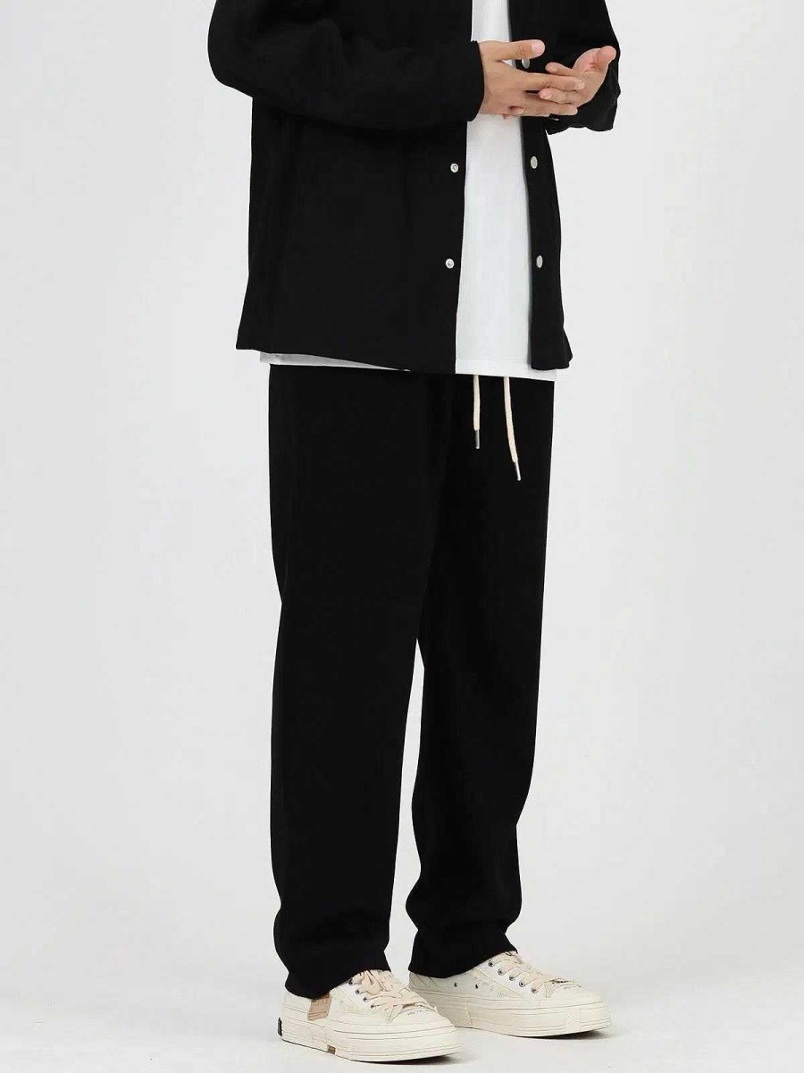 Clothing The Korean Fashion Slim Fit | Corduroy Thin Velvet Sweatpants