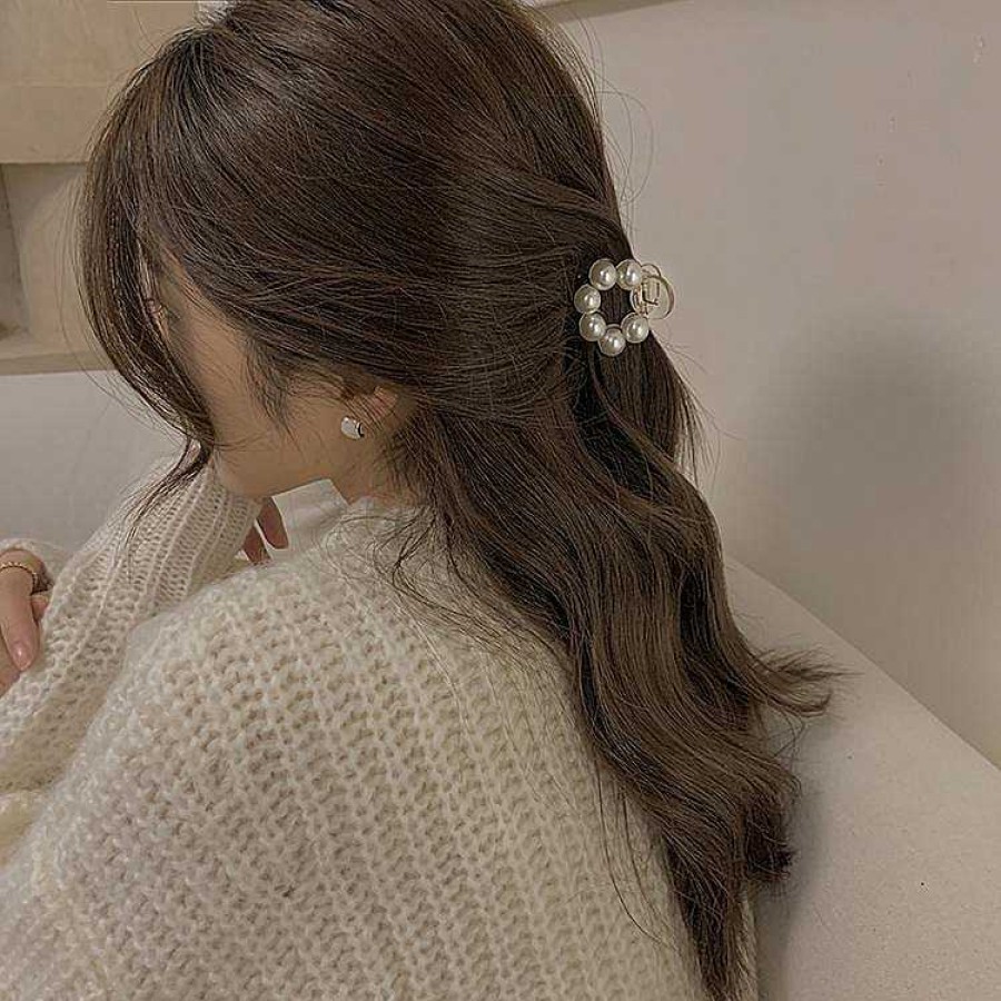 Women The Korean Fashion Hair Accessories | Pearl Hairpin