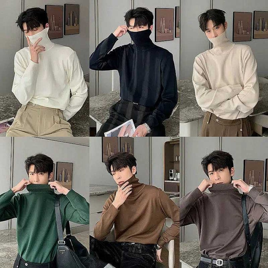 Clothing The Korean Fashion | Basic Turtleneck Sweater