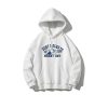 Clothing The Korean Fashion | Retro Snow Mountain Print Hooded Sweatshirt