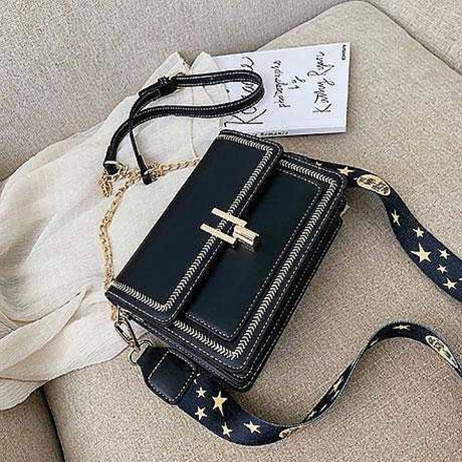 Women The Korean Fashion | Strap Flap Bag