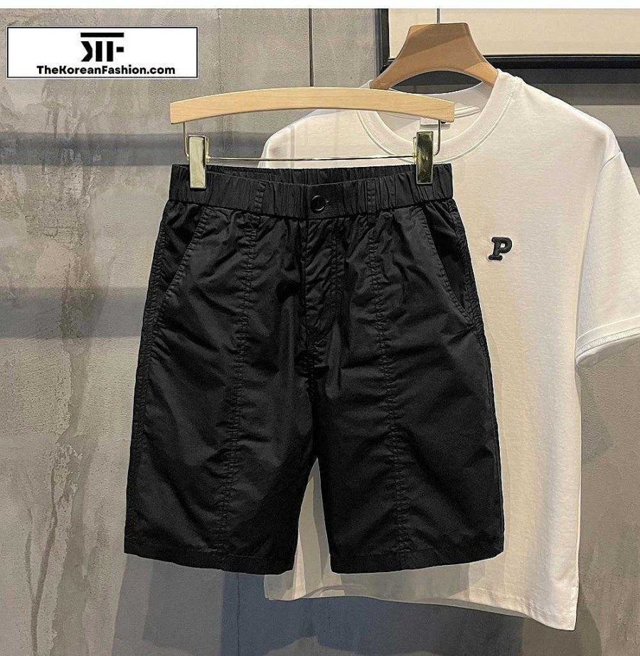 Clothing The Korean Fashion Shorts | Cotton Tooling Cargo Shorts