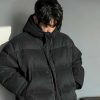 Clothing The Korean Fashion | Hooded Padded Cotton Down Jacket