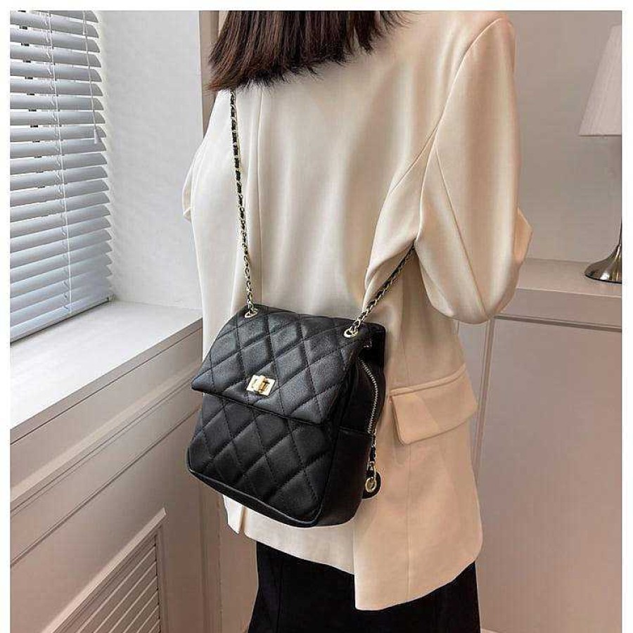 Women The Korean Fashion | Quilted Flap Bag