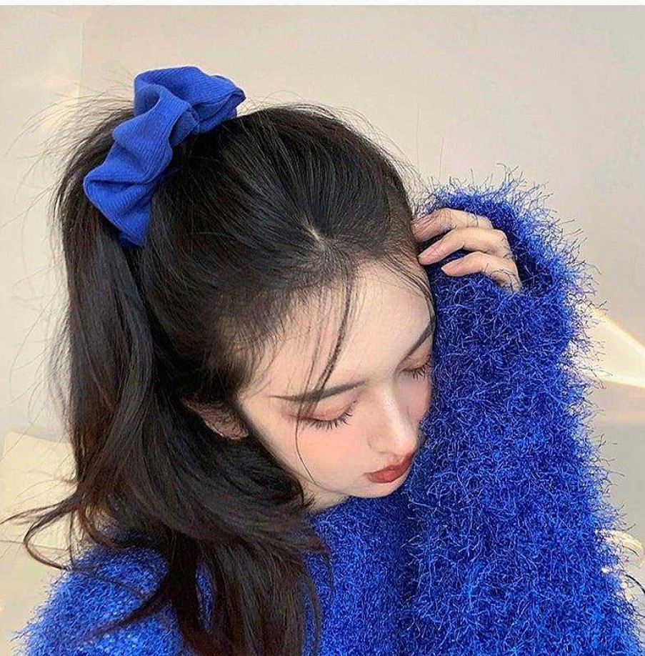 Women The Korean Fashion Hair Accessories | Klein Blue