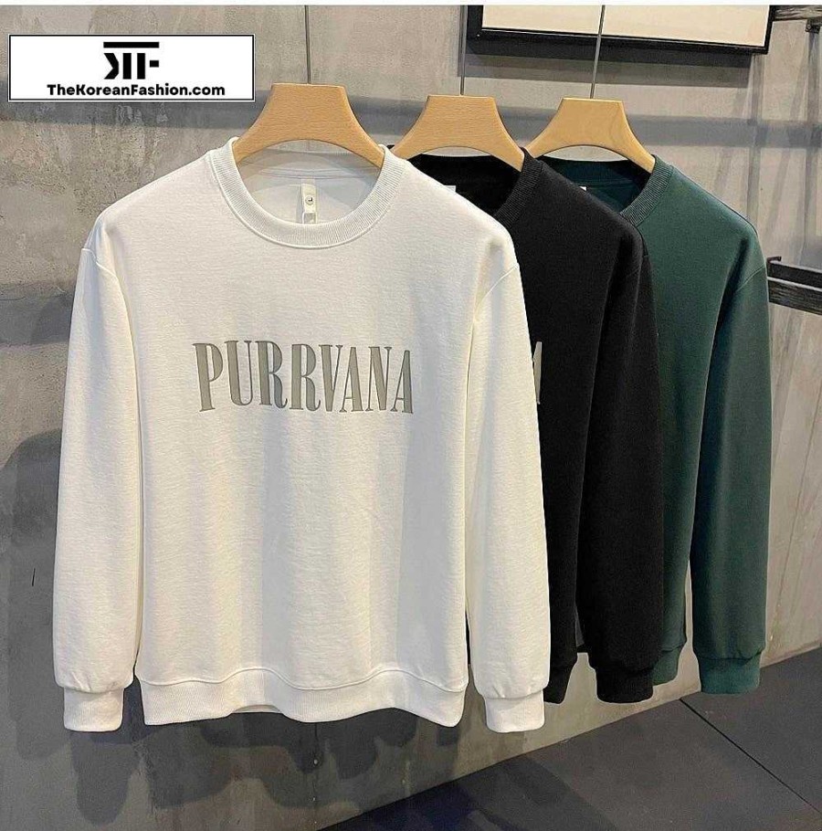 Casual Style Clothes The Korean Fashion | Purrvana Graphic Sweatshirt