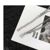 Women The Korean Fashion Necklaces | Double-Layer Necklace Sliver