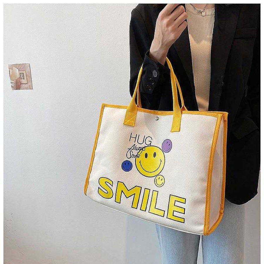 Women The Korean Fashion | Canvas Shopping Bag