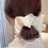 Women The Korean Fashion Hair Accessories | Lace Scrunchies