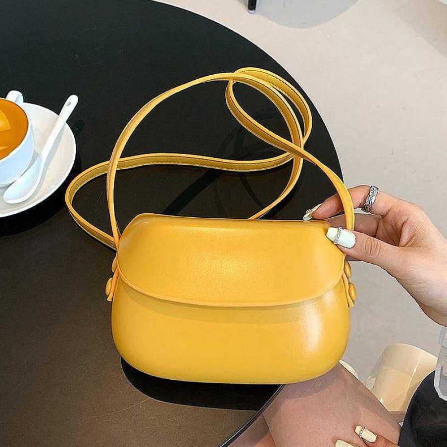 Women The Korean Fashion | Faux Leather Crossbody Bag