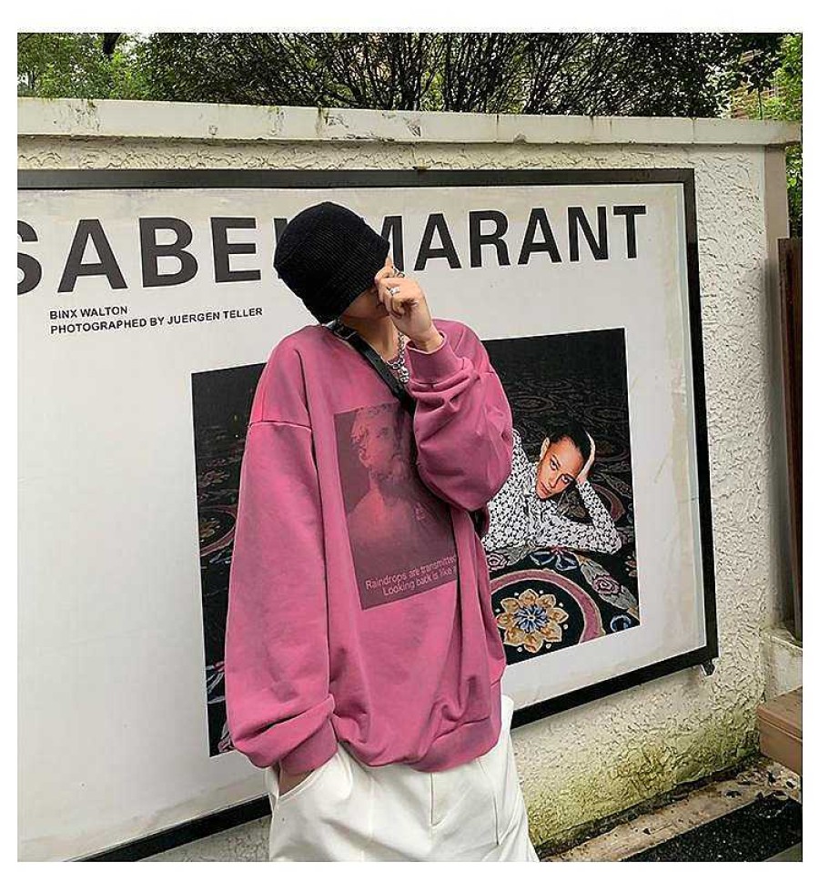 Clothing The Korean Fashion | Oversized Dirty-Dyed Sweater