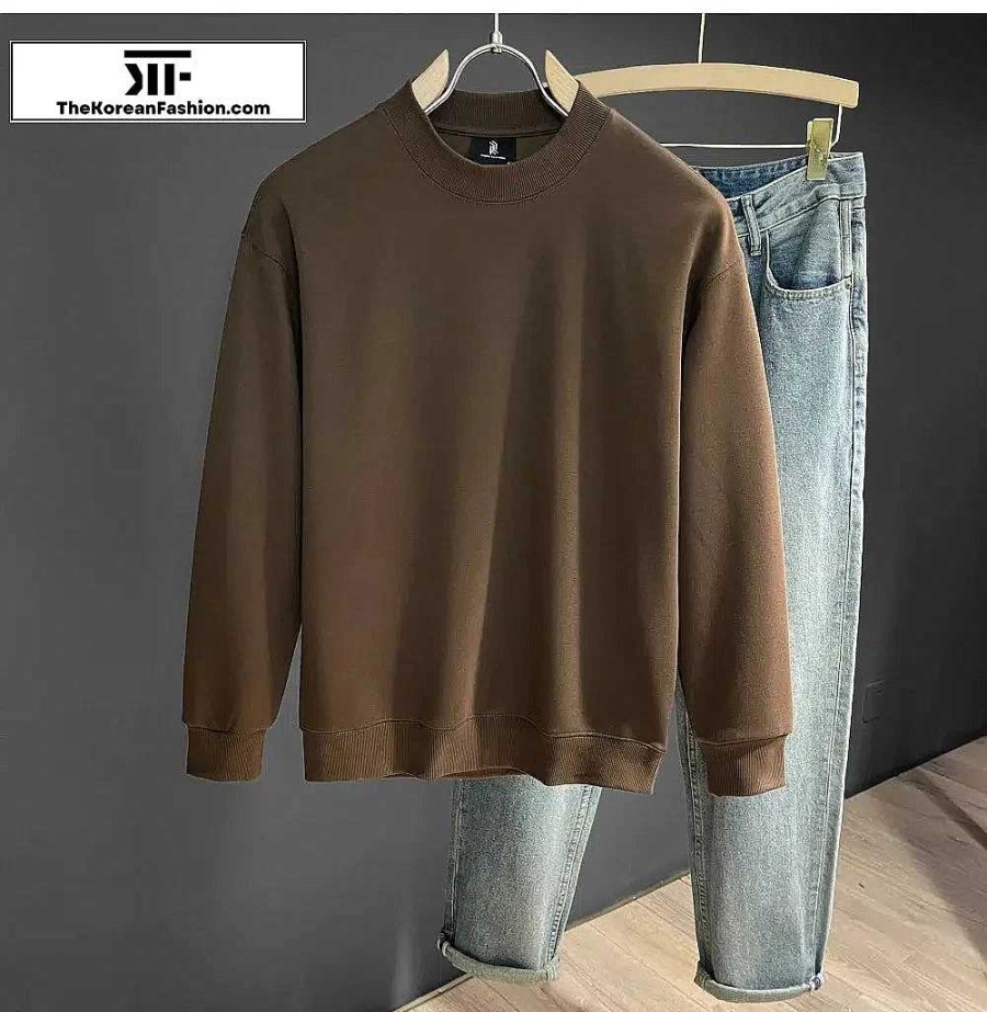 Casual Style Clothes The Korean Fashion | Basic Blank Pullover