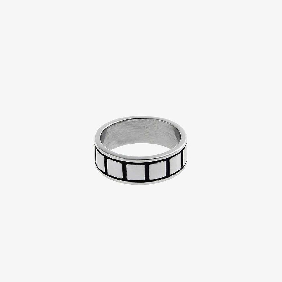 Accs & Bags & Shoes The Korean Fashion | Black Titanium Steel Ring