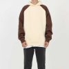 Clothing The Korean Fashion | Raglan Shoulder Velvet Hooded Sweater