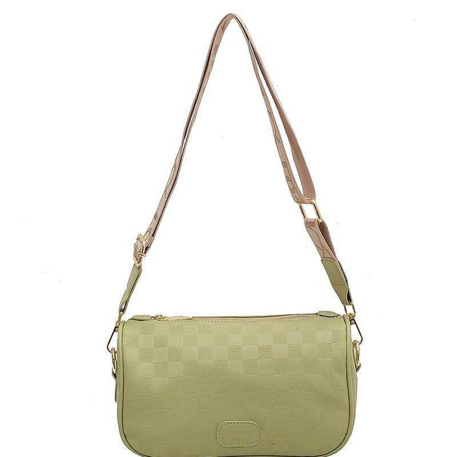 Women The Korean Fashion | Checkered Crossbody Bag