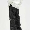 Clothing The Korean Fashion Jeans | Baggy Workwear Jeans Black