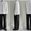 Clothing The Korean Fashion | Henry Collar Long-Sleeved Bottoming Shirt