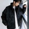 Clothing The Korean Fashion | Thickened Stitching Stand Collar Cotton Jacket