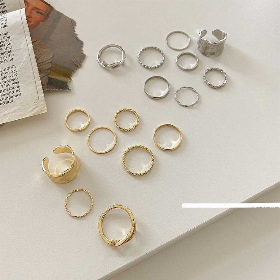 Women The Korean Fashion Rings | Ring Set