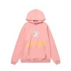 Clothing The Korean Fashion | Dice Letter Print Hooded Sweater