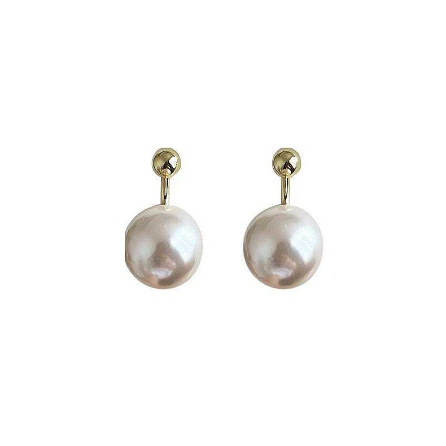 Women The Korean Fashion Earrings | Pearl Gold Earrings Pearl Earrings