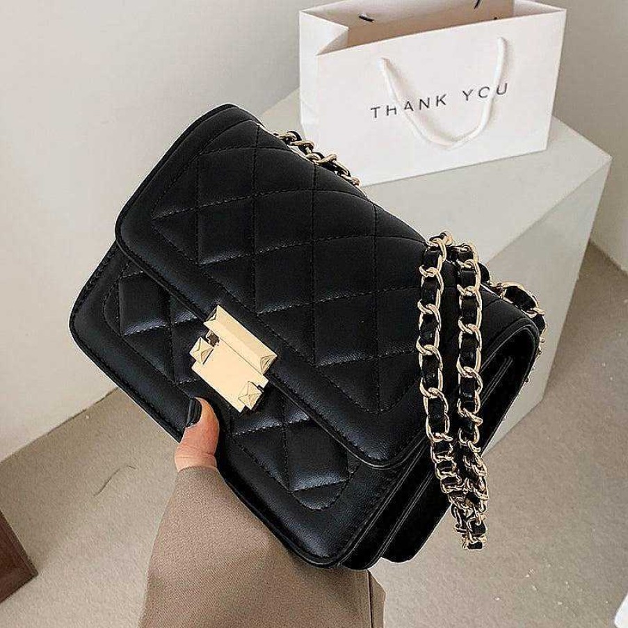 Women The Korean Fashion | Classic Quilted Chain Bag