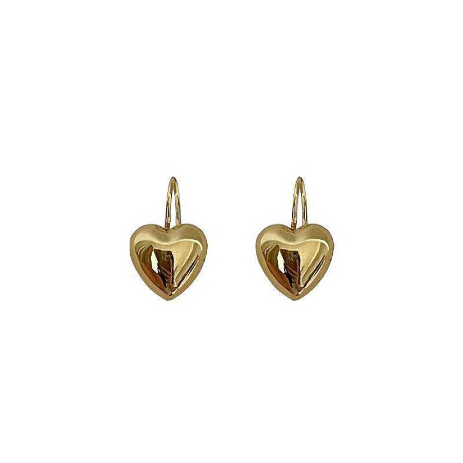 Women The Korean Fashion Earrings | Heart Earrings