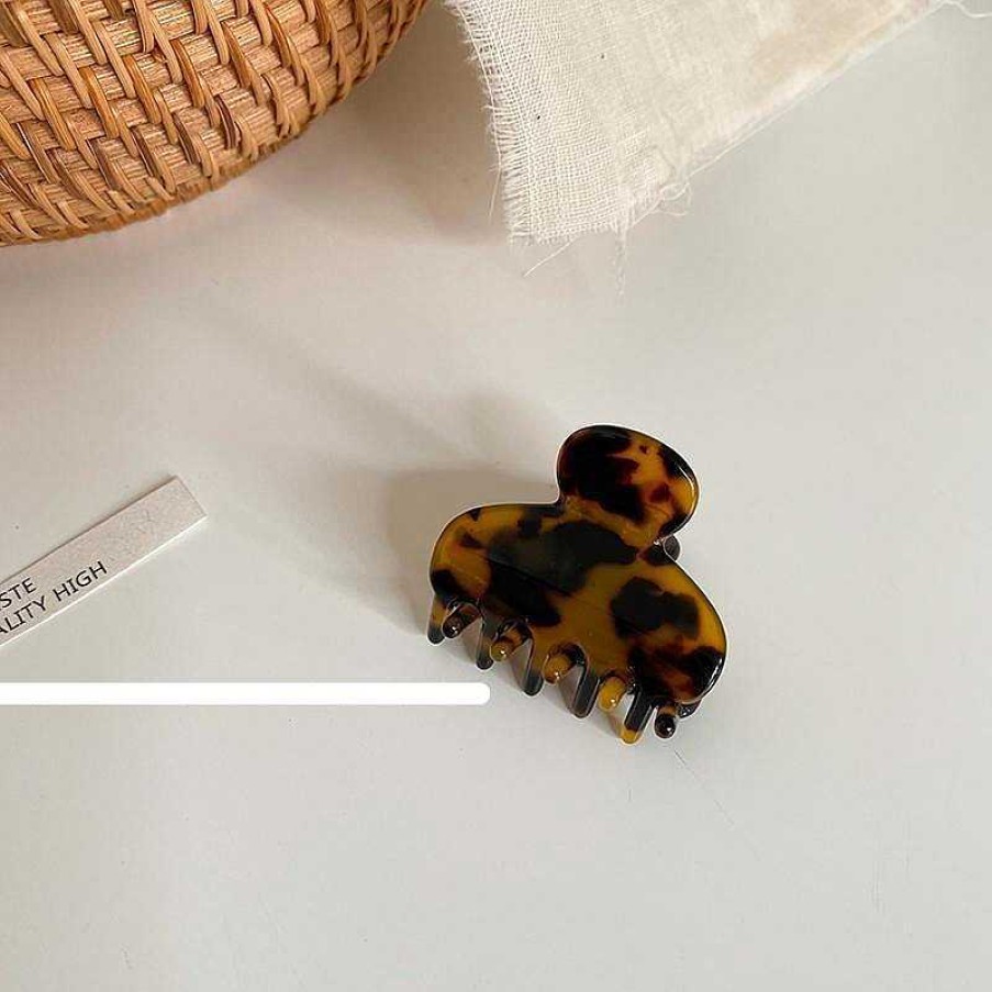 Women The Korean Fashion Hair Accessories | Small Color Leopard Pattern Hairpin