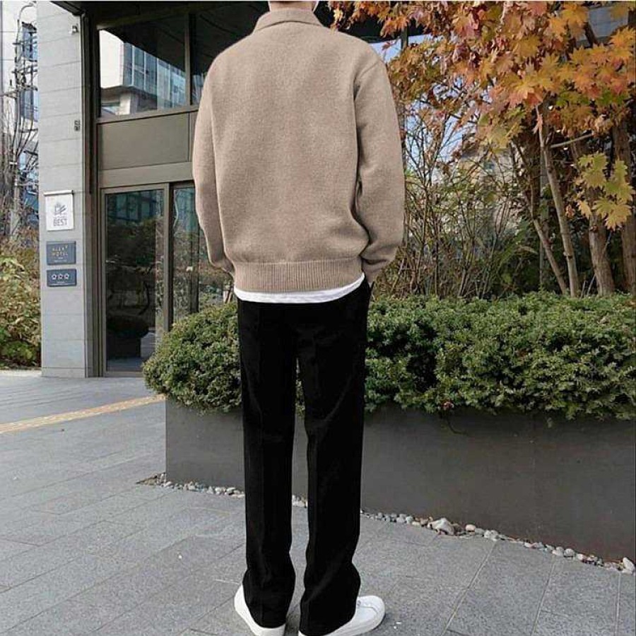 Clothing The Korean Fashion | Polo Sweater