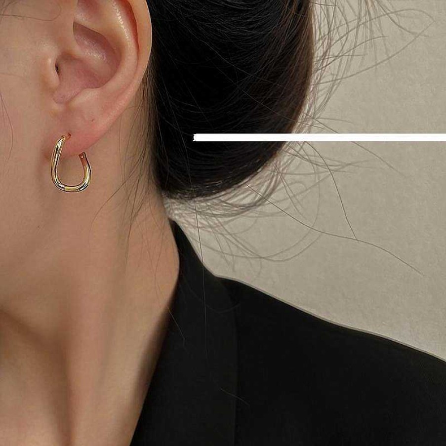 Women The Korean Fashion Earrings | Irregular Earrings