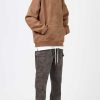 Clothing The Korean Fashion | Suede Hooded Sweater