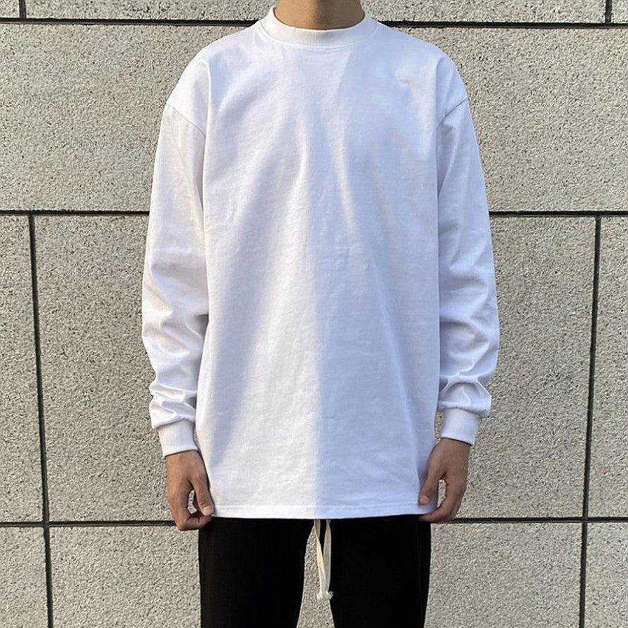 Clothing The Korean Fashion Slim Fit | Cotton Basic Round Neck Bottoming Shirt