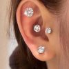 Women The Korean Fashion Earrings | Magnetic Zircon Stud Earringsr