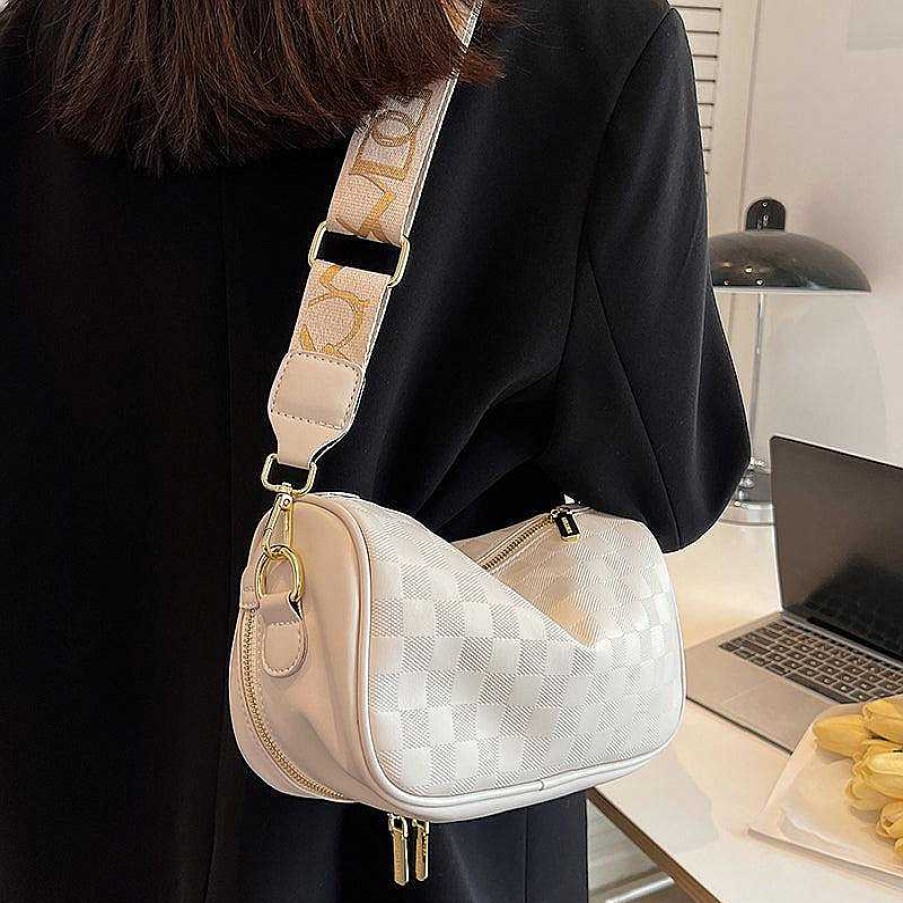 Women The Korean Fashion | Checkered Crossbody Bag