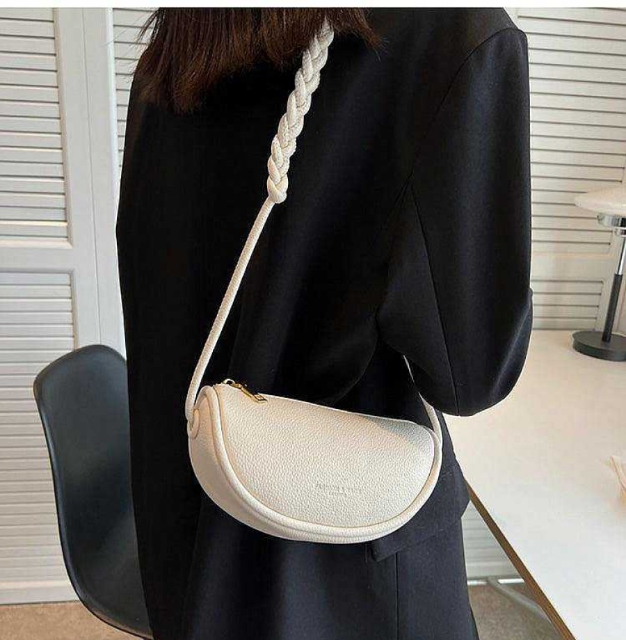 Women The Korean Fashion | Pu Leather Saddle Bag