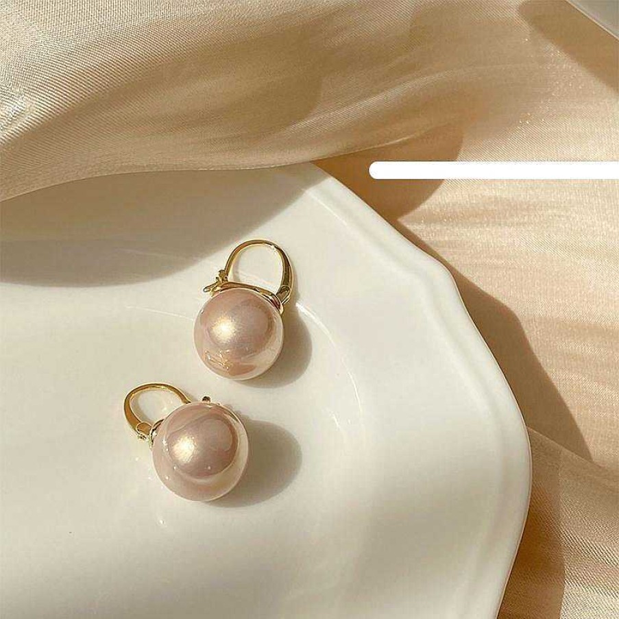 Women The Korean Fashion Earrings | Pearl Earrings Picture