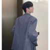 Clothing The Korean Fashion | Graffiti Design Shoulder Pad Suit