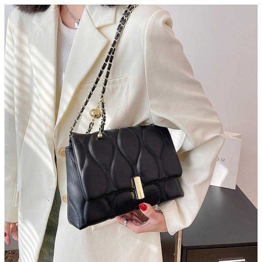 Women The Korean Fashion | Chain Baguette Bag