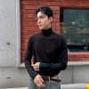 Clothing The Korean Fashion | Turtleneck Slim Fit Bottoming Shirt