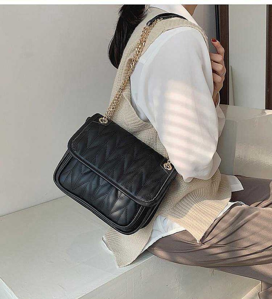 Women The Korean Fashion | Chain Flap Bag