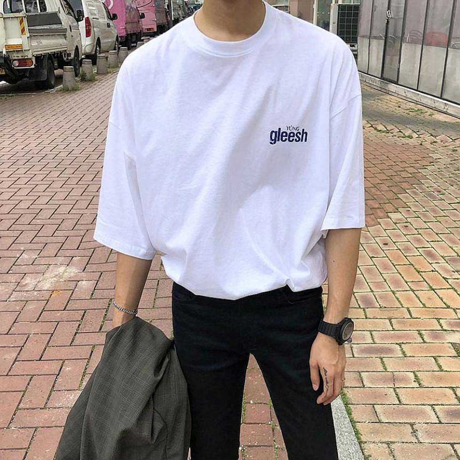 Clothing The Korean Fashion | Short-Sleeved T-Shirt Men'S Summer