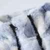 Clothing The Korean Fashion | Furry Gradient Tie-Dye Sweater Jacket