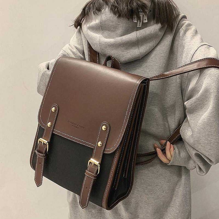 Women The Korean Fashion | Retro Backpack