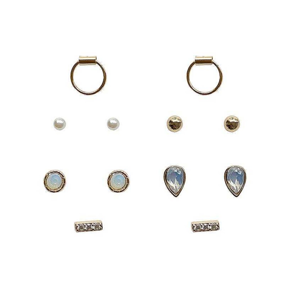 Women The Korean Fashion Earrings | Temper Ment E R Studs Set