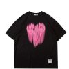 Clothing The Korean Fashion | Heart-Shaped Graffiti 3D T-Shirt