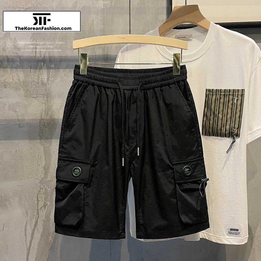 Clothing The Korean Fashion Shorts | Breathable Quick-Dry Cargo Shorts