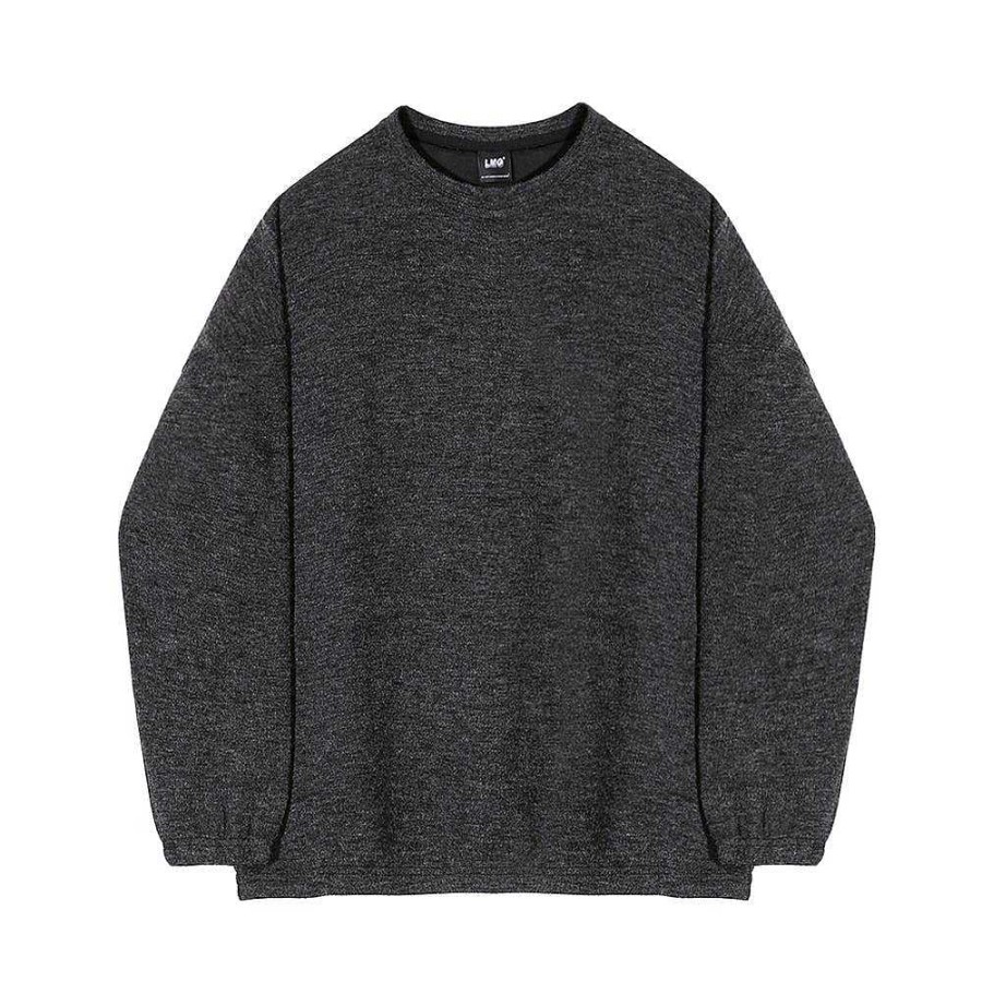 Clothing The Korean Fashion | Round Neck Long-Sleeved Knitted Pullover