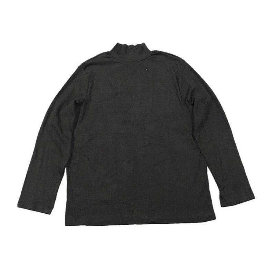 Clothing The Korean Fashion | Black Turtleneck Long Sleeve Shirt