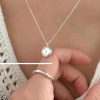 Women The Korean Fashion Necklaces | H Letter Pendant Necklace